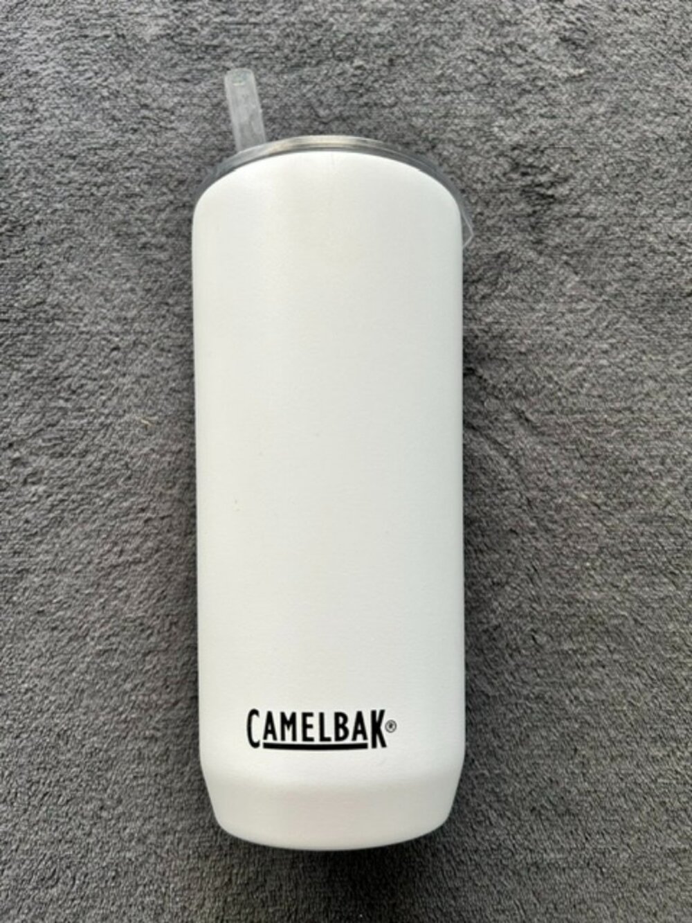 Camelbak 20 oz SS Tumbler with Straw and Lid, White